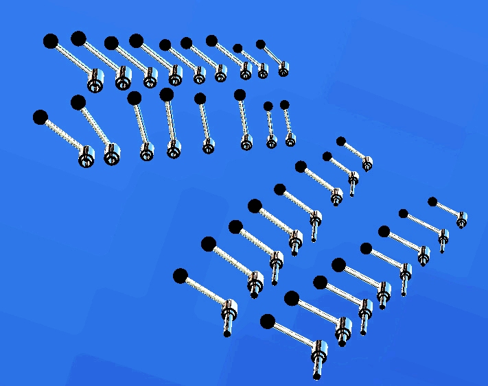 安全张紧杆球形把手